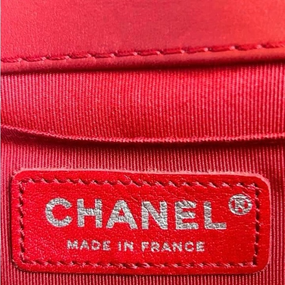 LEBOY OLD MEDIUM FLAP BLACK RED - Picture 15 of 16